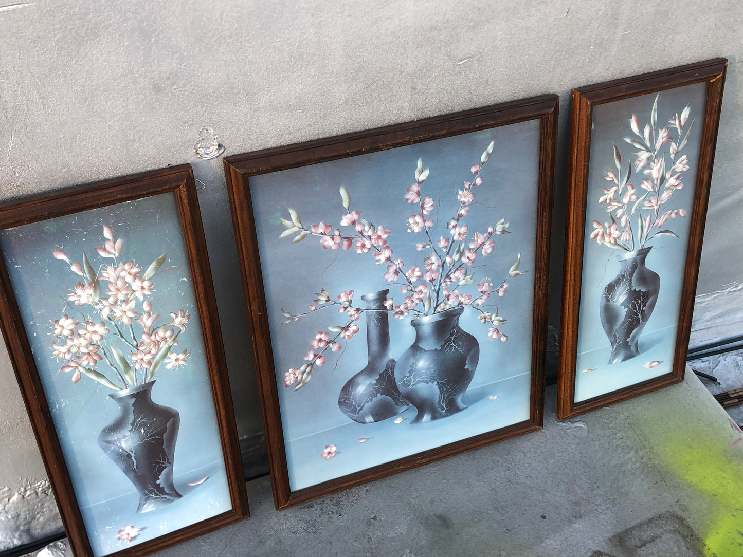 Vintage Still Life Triptych