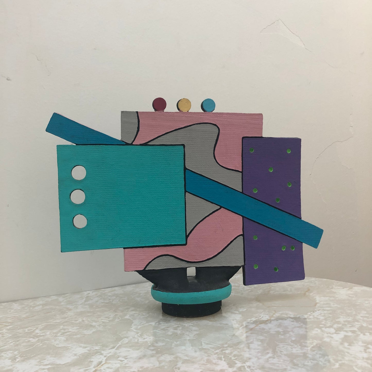 Memphis Style Sculpture