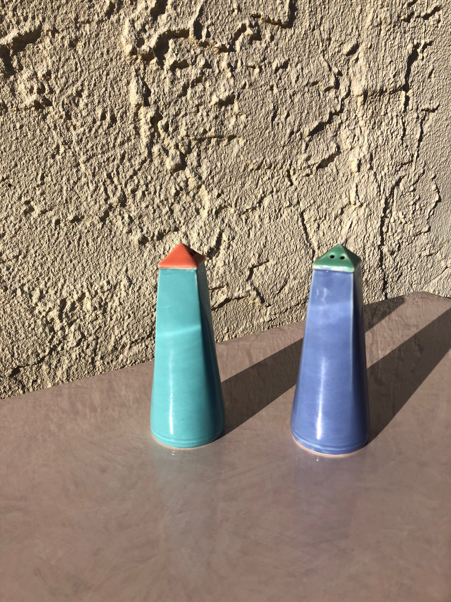 Memphis Style Salt and Pepper Shakers