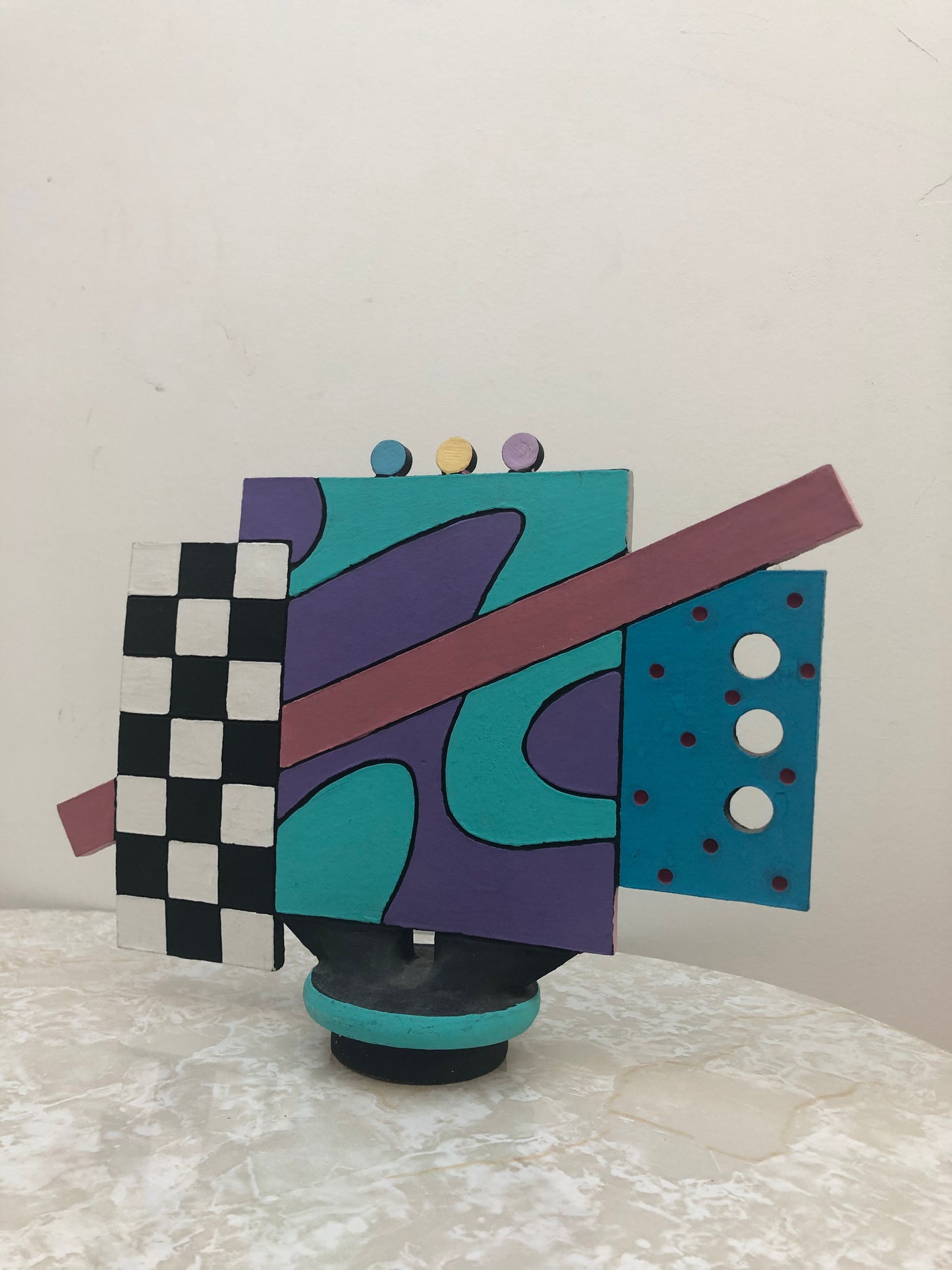 Memphis Style Sculpture