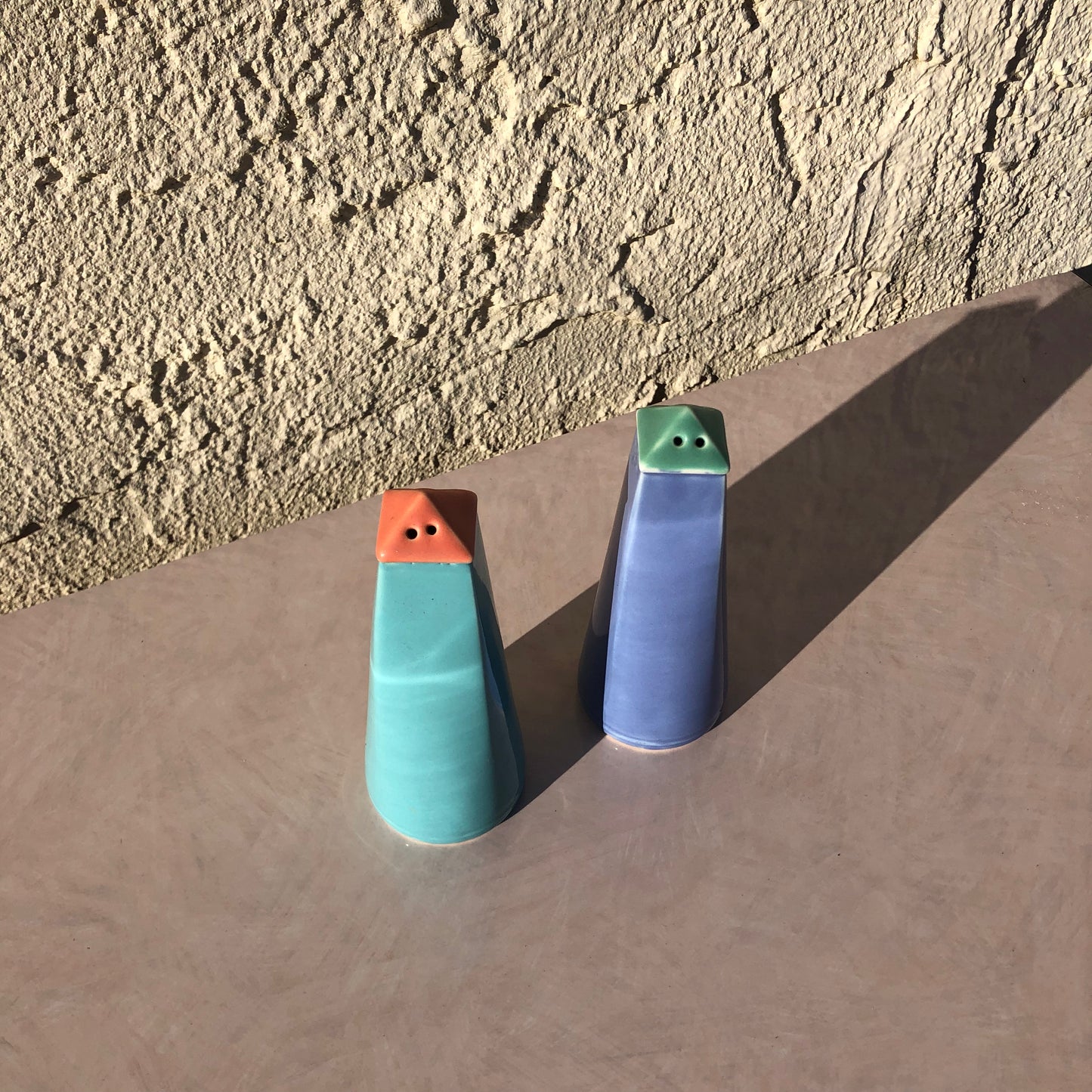 Memphis Style Salt and Pepper Shakers