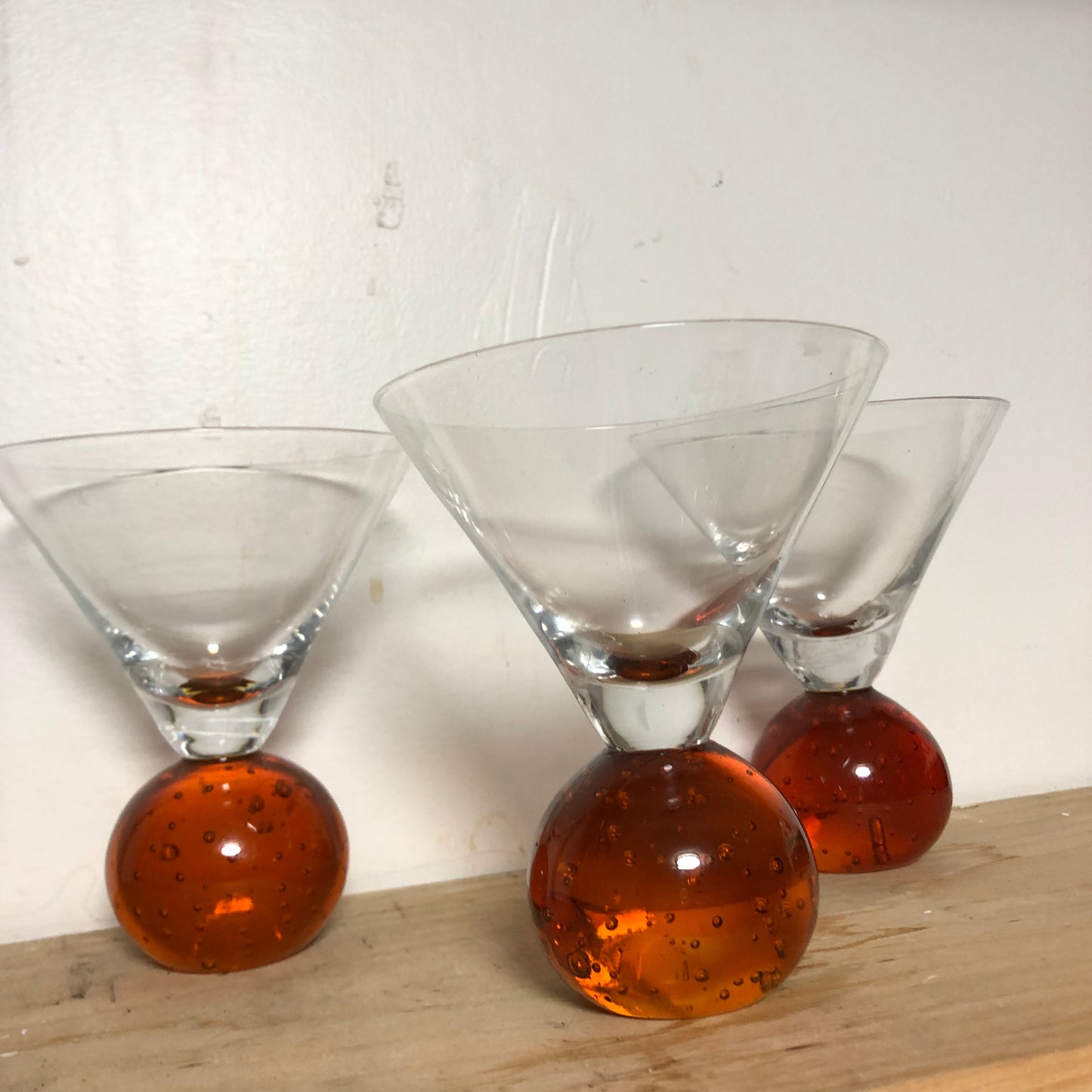 Martini glasses