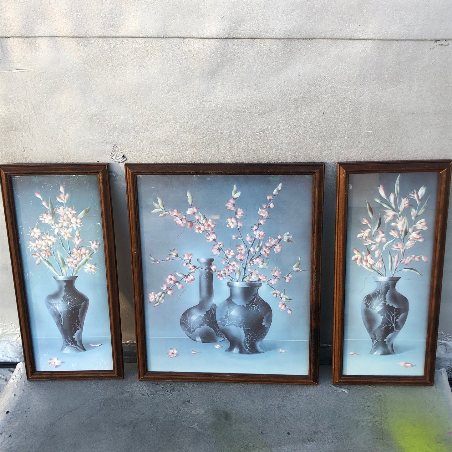 Vintage Still Life Triptych