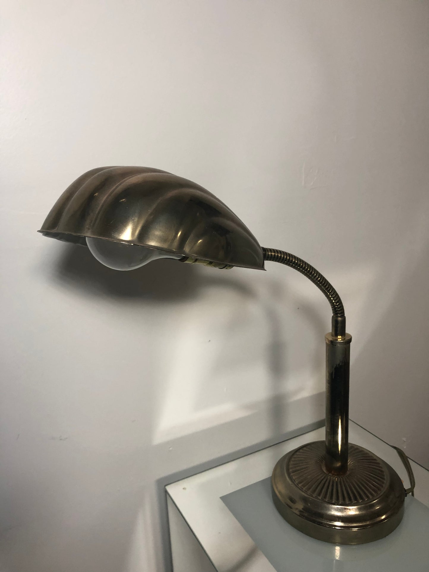 Shell desk lamp