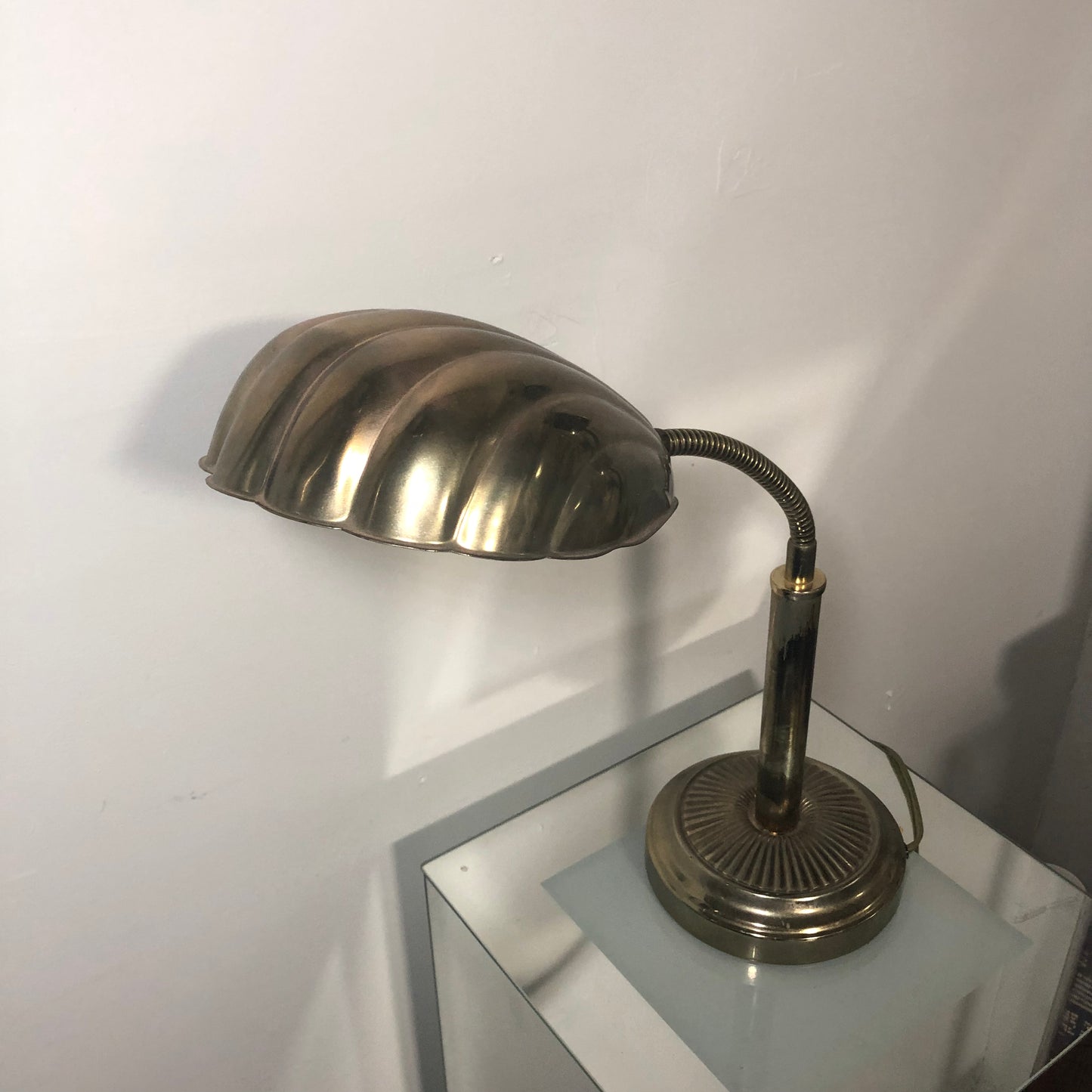 Shell desk lamp