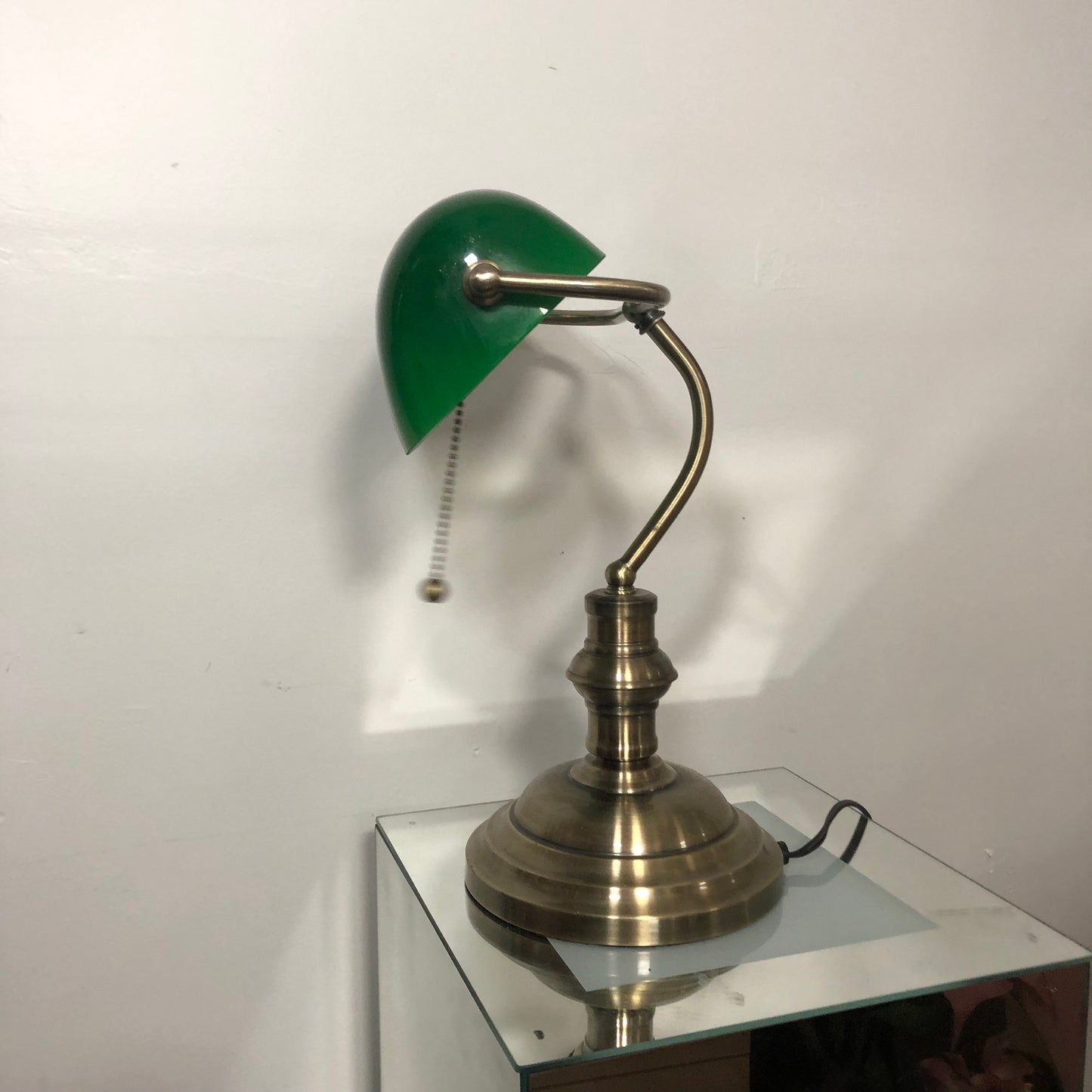 Vintage Banker’s lamp