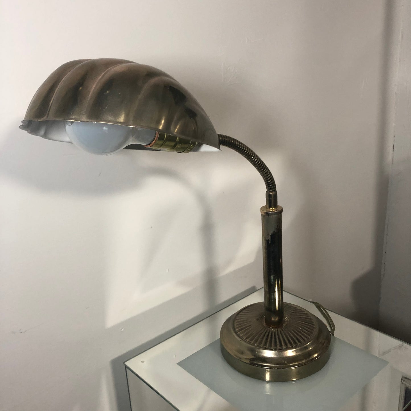 Shell desk lamp