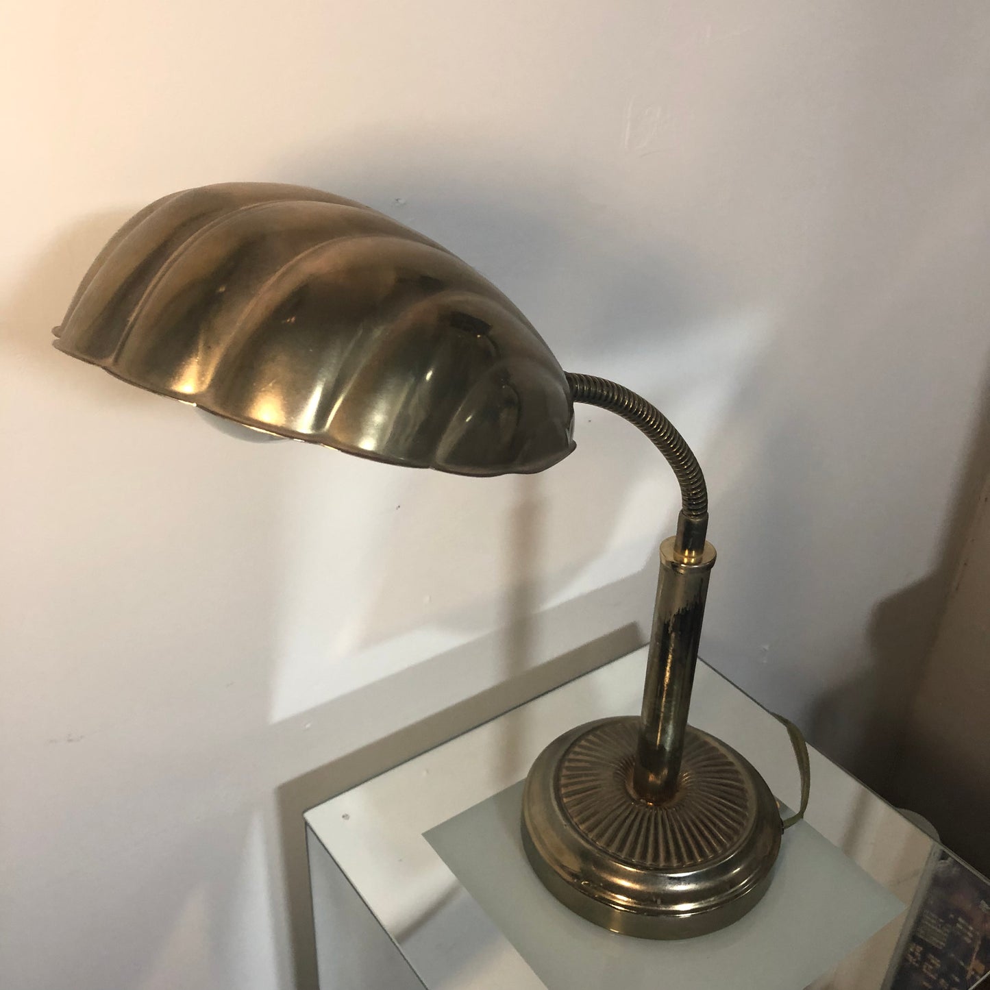 Shell desk lamp