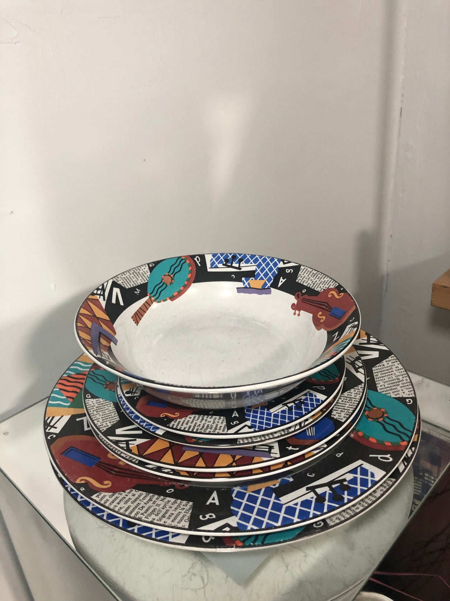 Sakura plate set