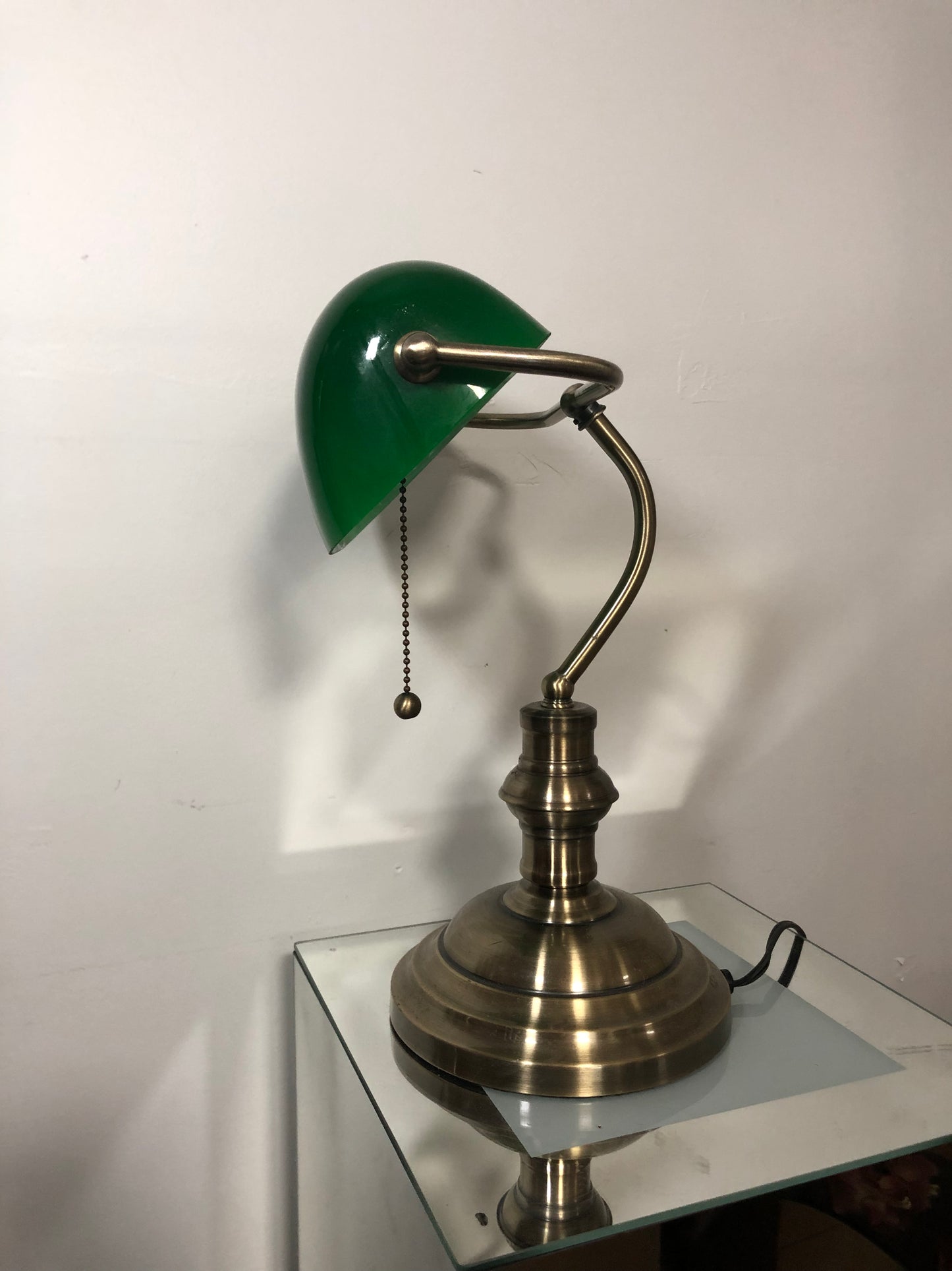 Vintage Banker’s lamp