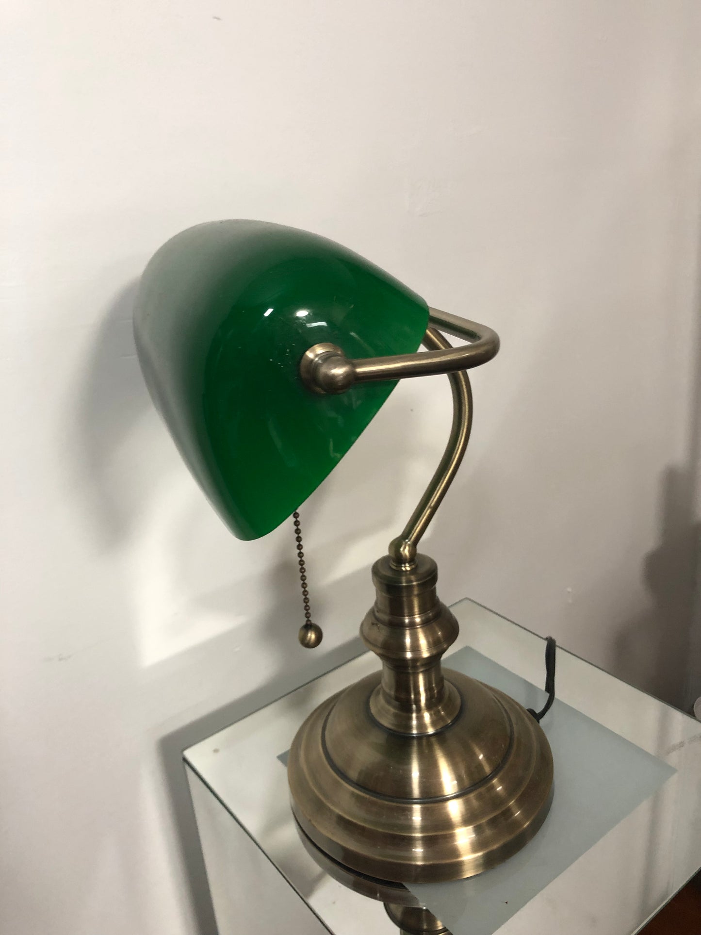 Vintage Banker’s lamp