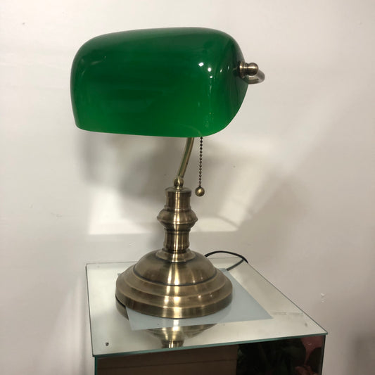 Vintage Banker’s lamp