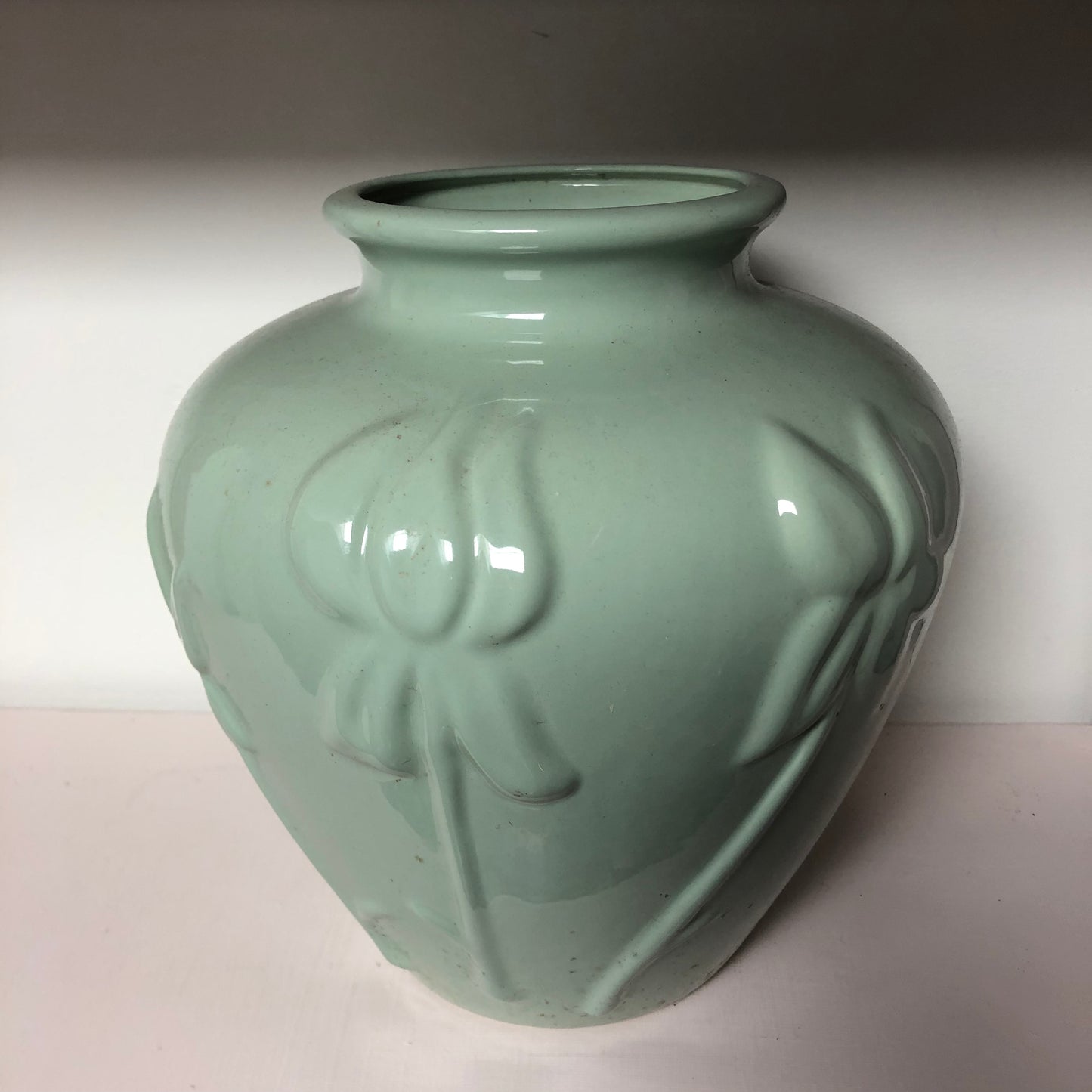 Vintage Iris Vase