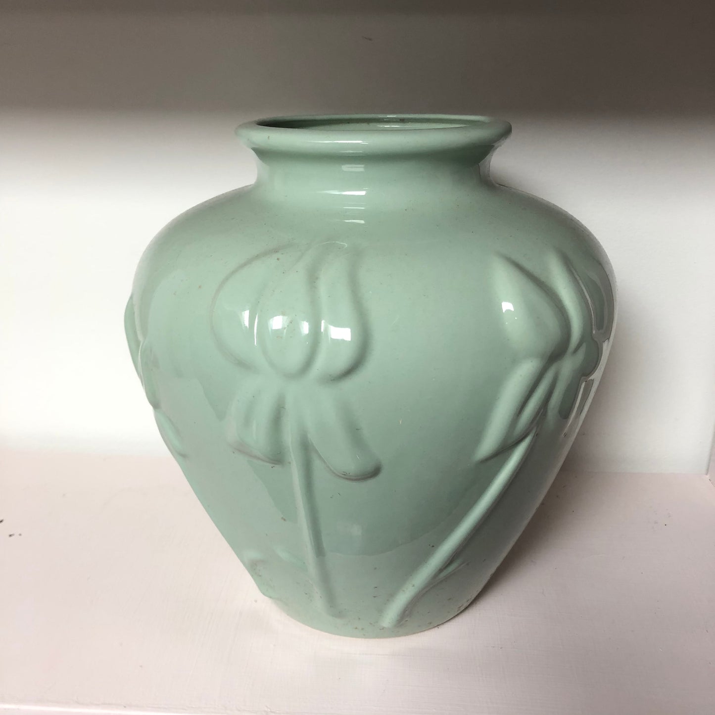 Vintage Iris Vase