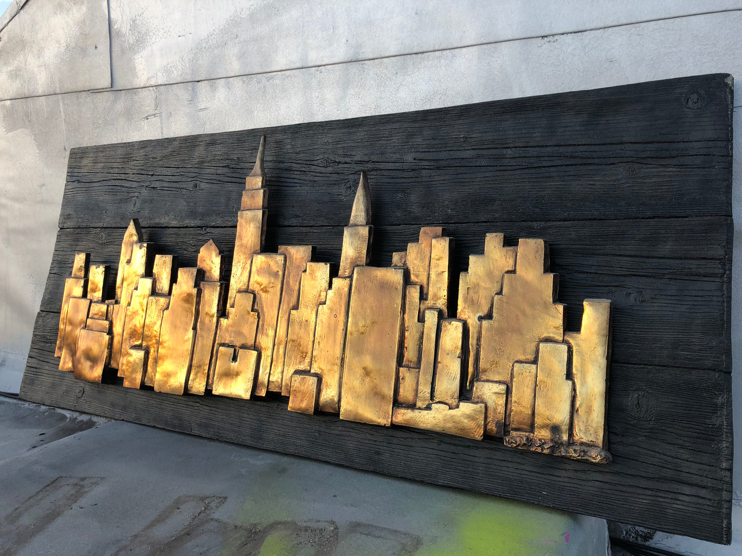 Large NYC Skyline Art