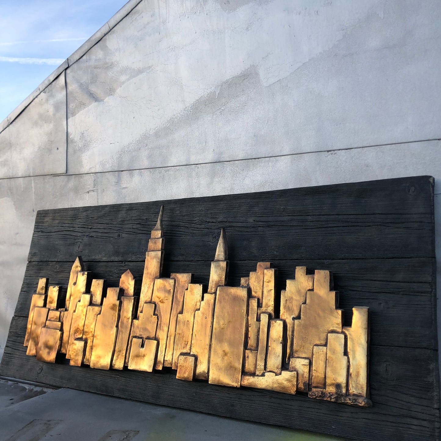 Large NYC Skyline Art