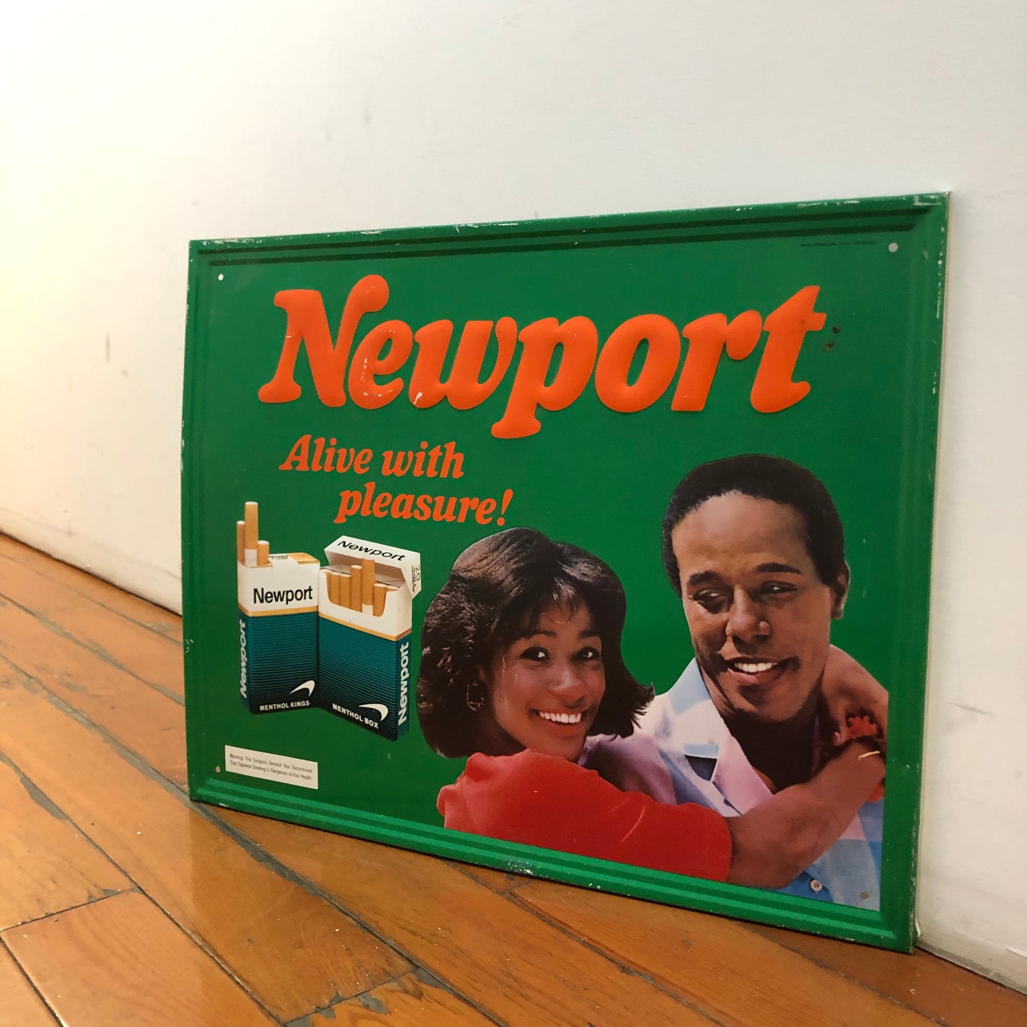 Newport Metal Sign