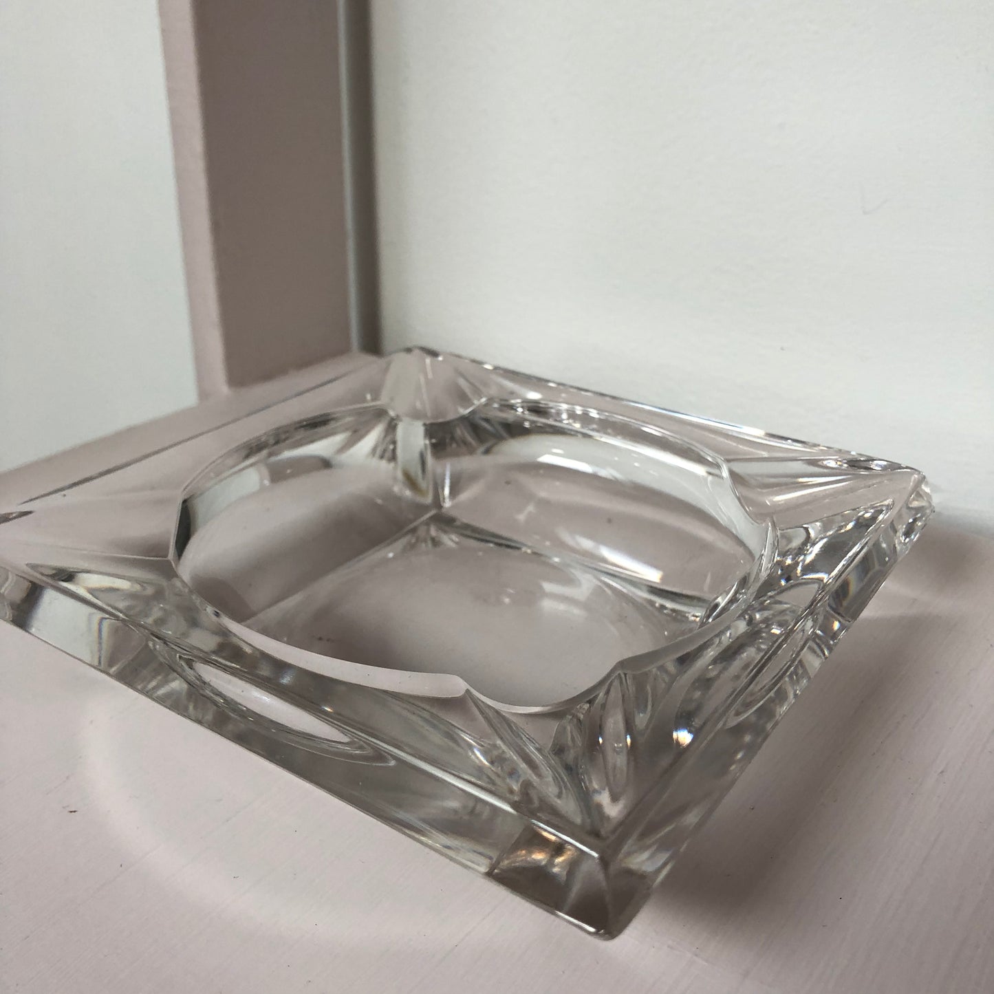 Vintage Glass Ashtray