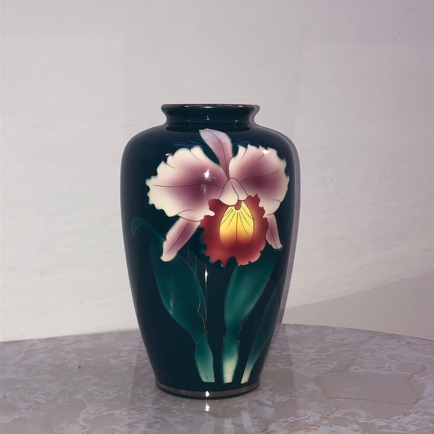 Vintage Iris Vase