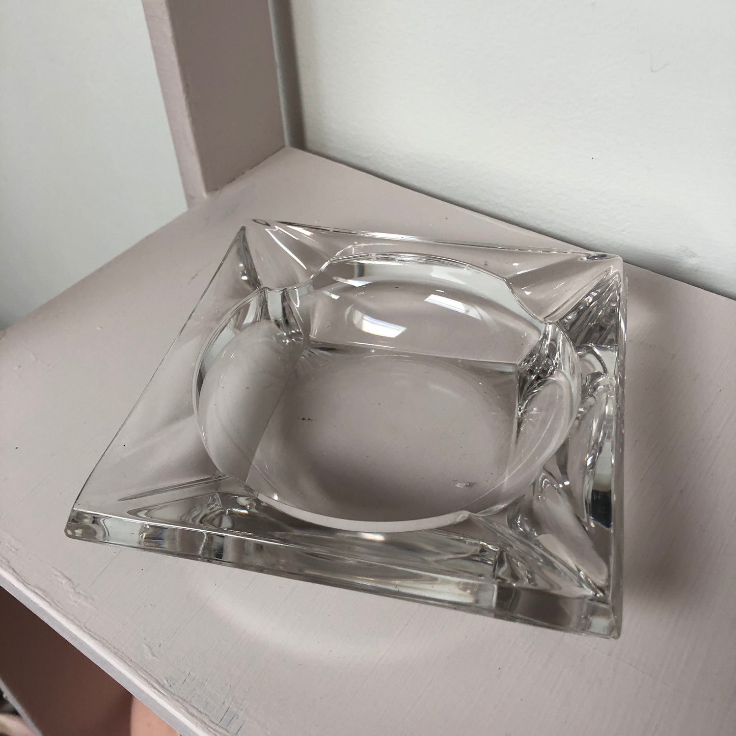 Vintage Glass Ashtray