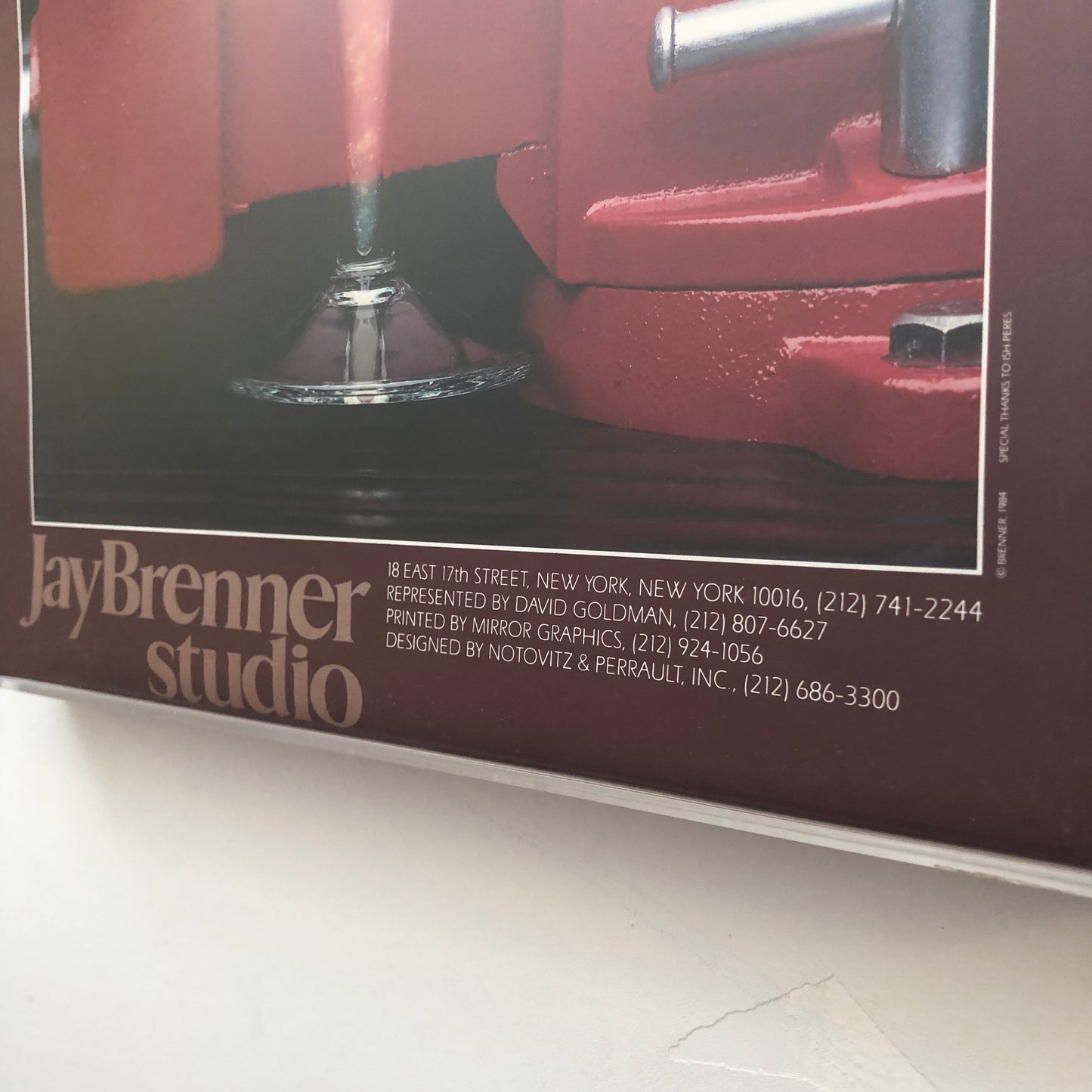 Jay Brenner Studio Poster