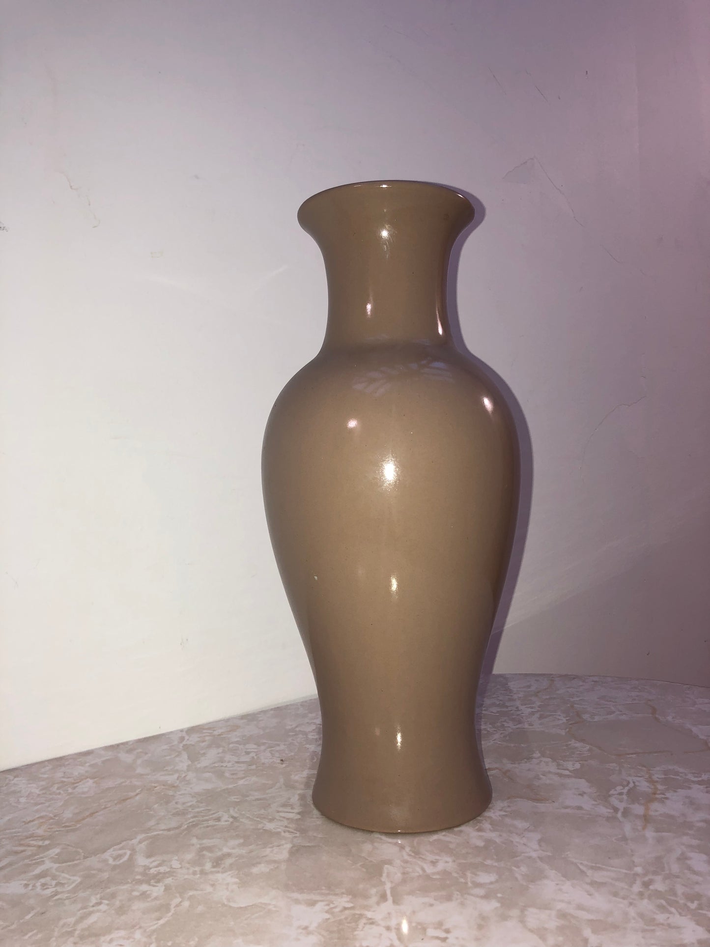 Haegar Taupe Vase