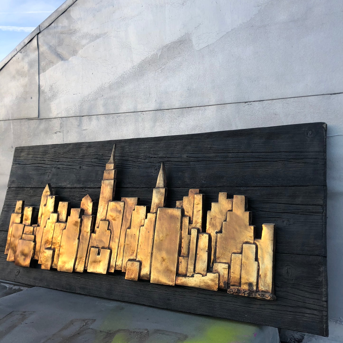 Large NYC Skyline Art