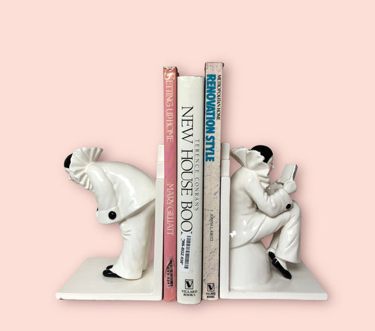 Taste Setter Sigma Pierrot Clown Bookends