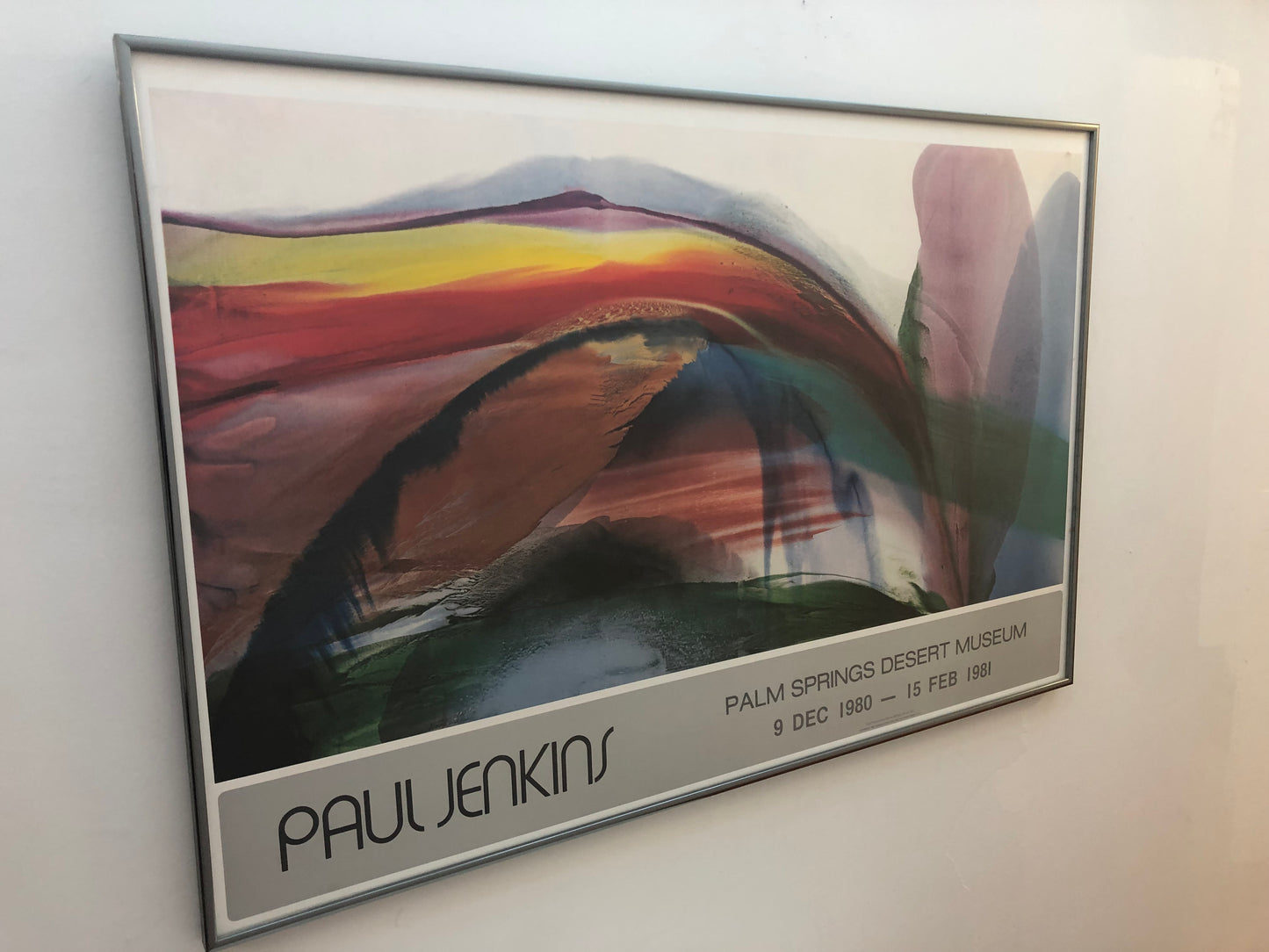 Paul Jenkins Framed Poster