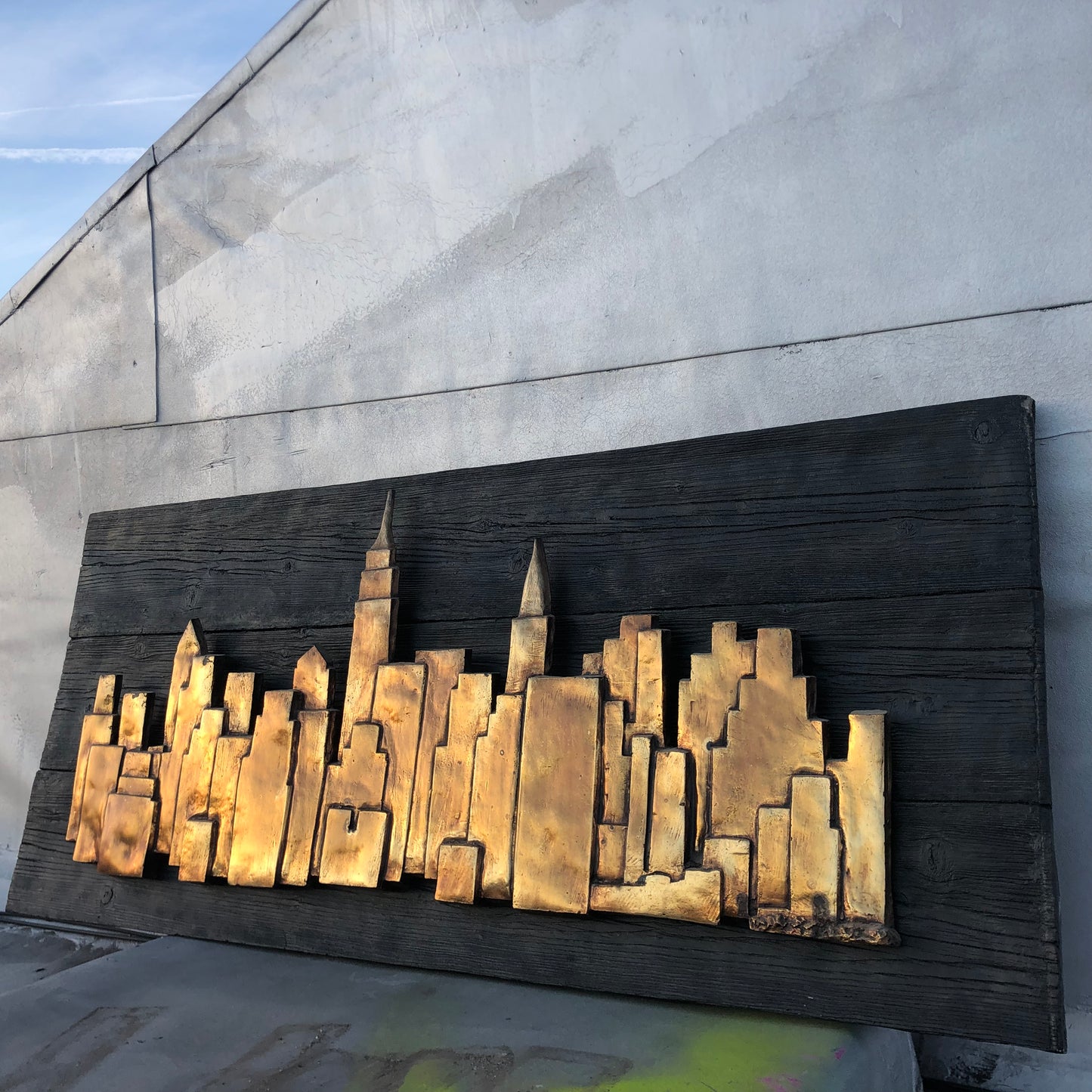 Large NYC Skyline Art