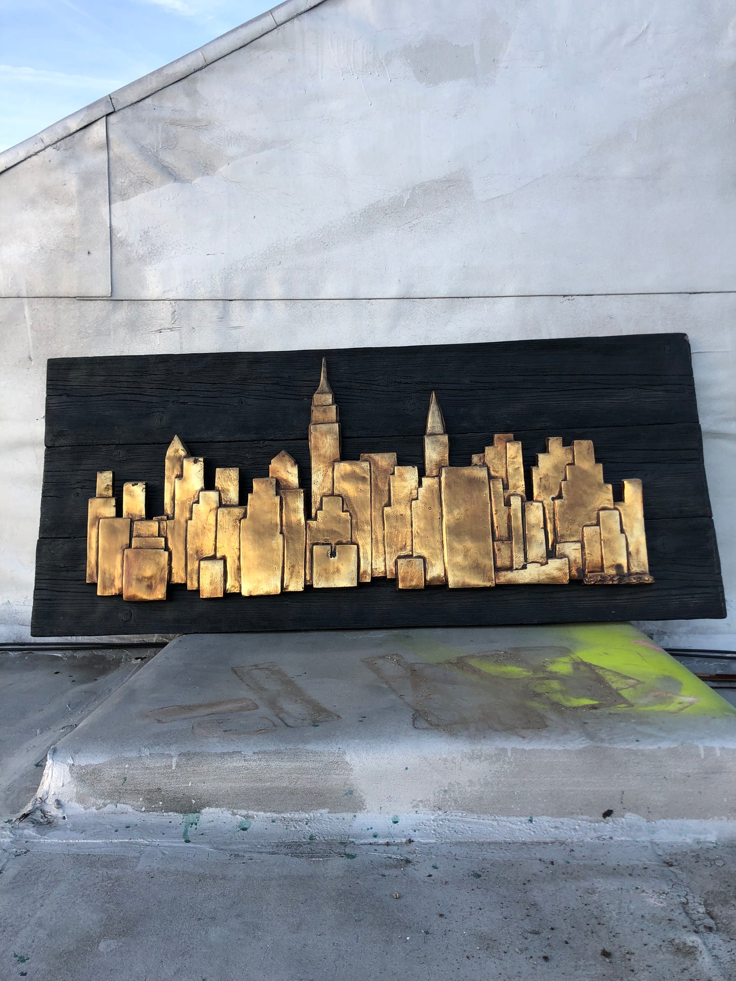 Large NYC Skyline Art