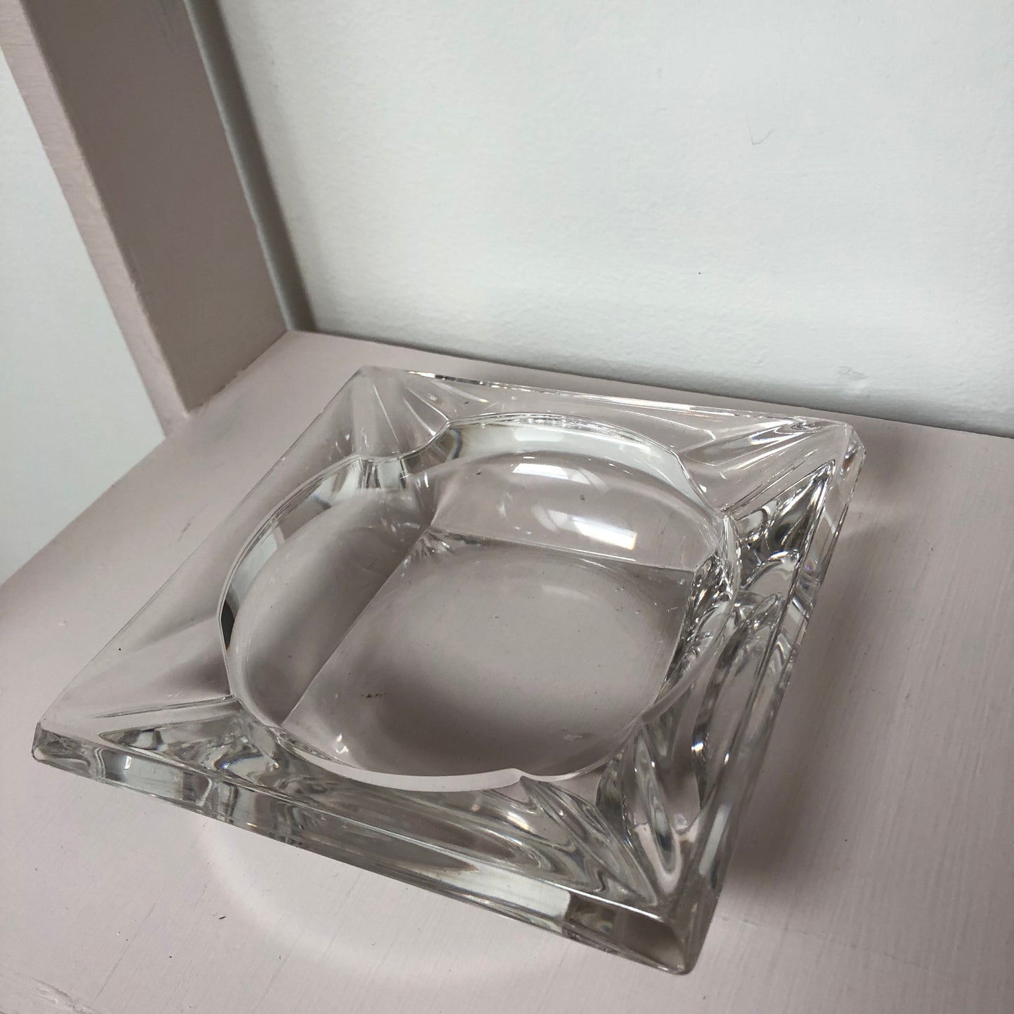 Vintage Glass Ashtray