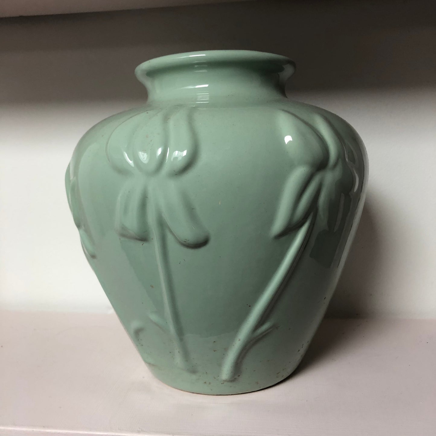 Vintage Iris Vase