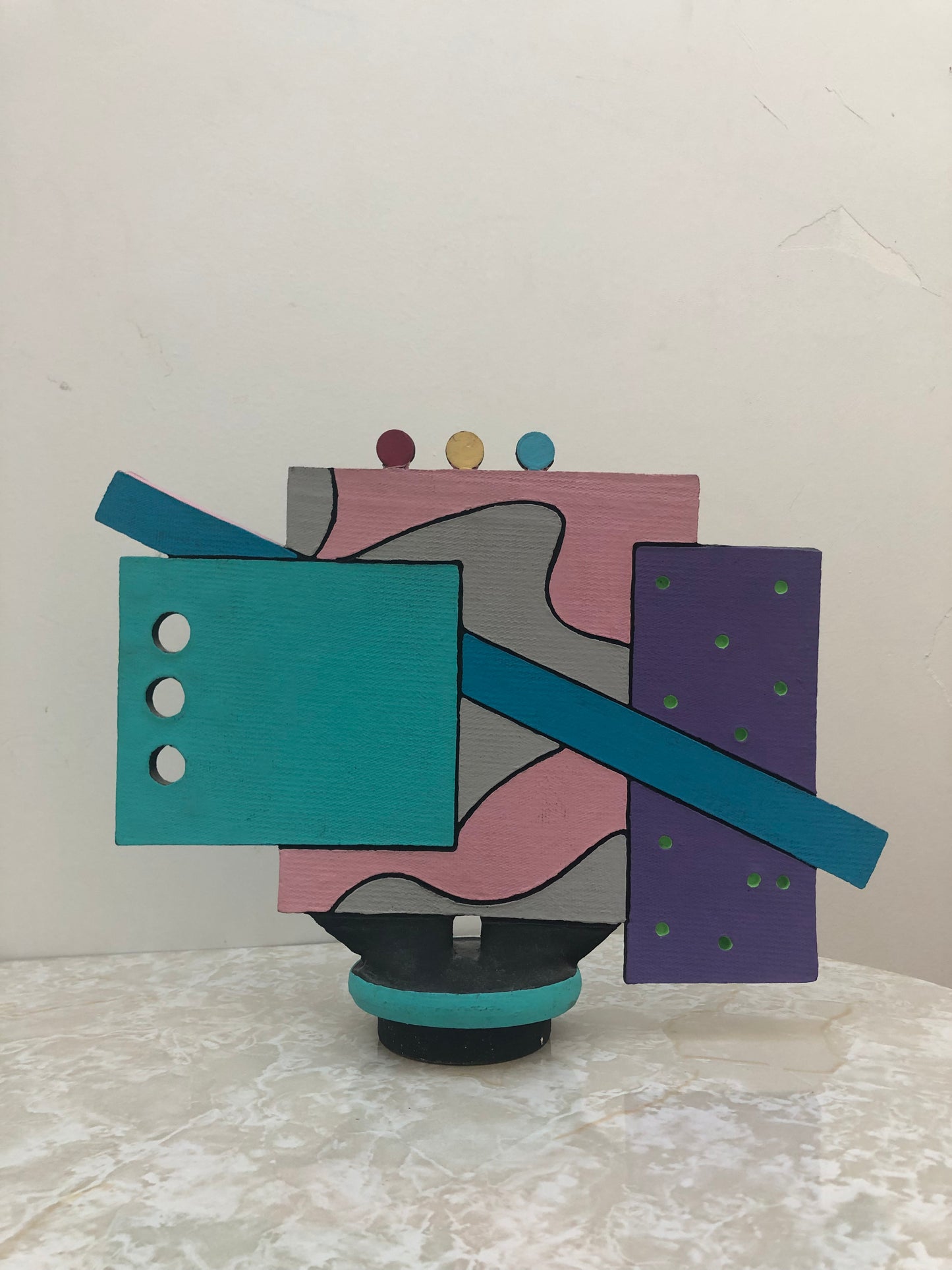 Memphis Style Sculpture