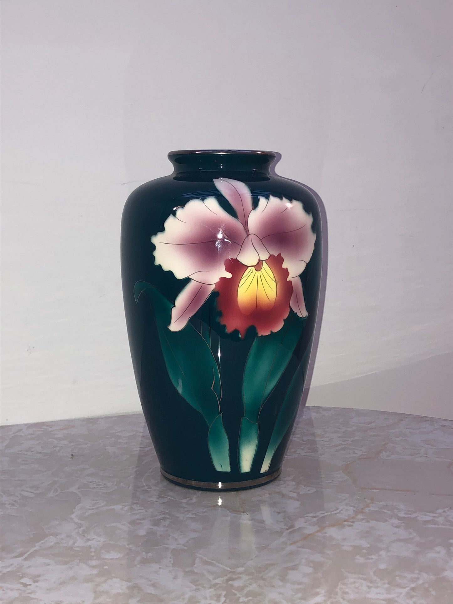 Vintage Iris Vase