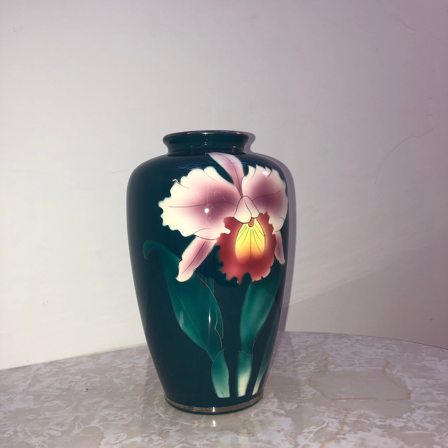 Vintage Iris Vase