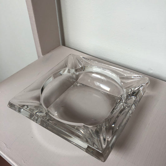 Vintage Glass Ashtray