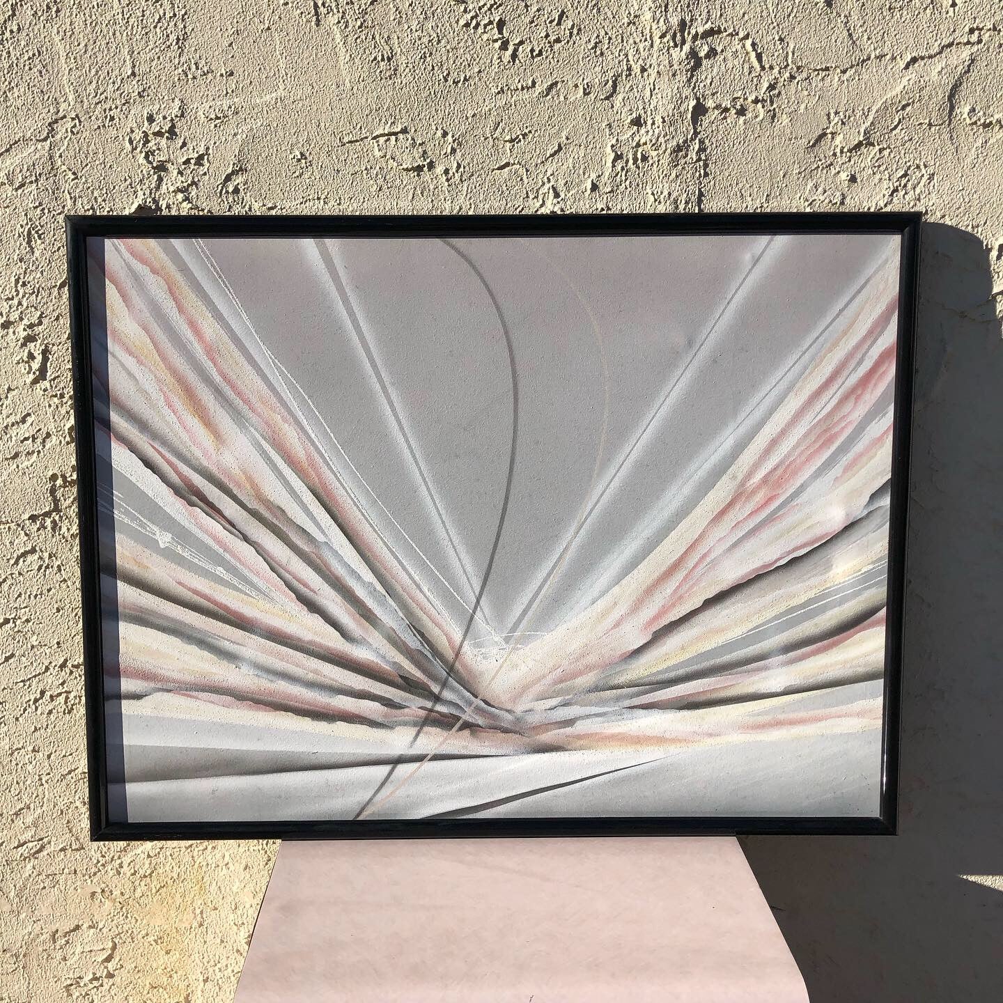 Framed Abstract Painting