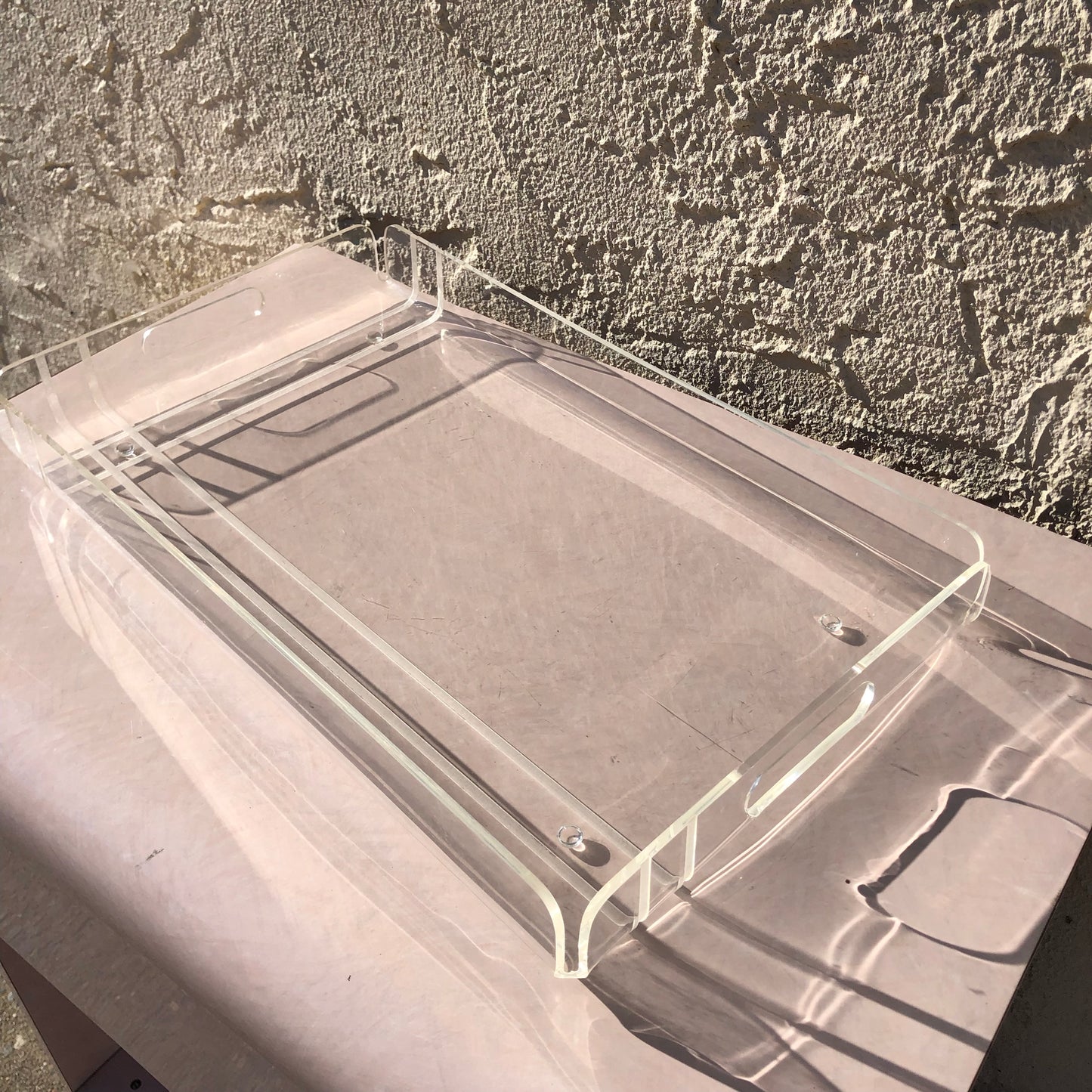 Lucite Tray