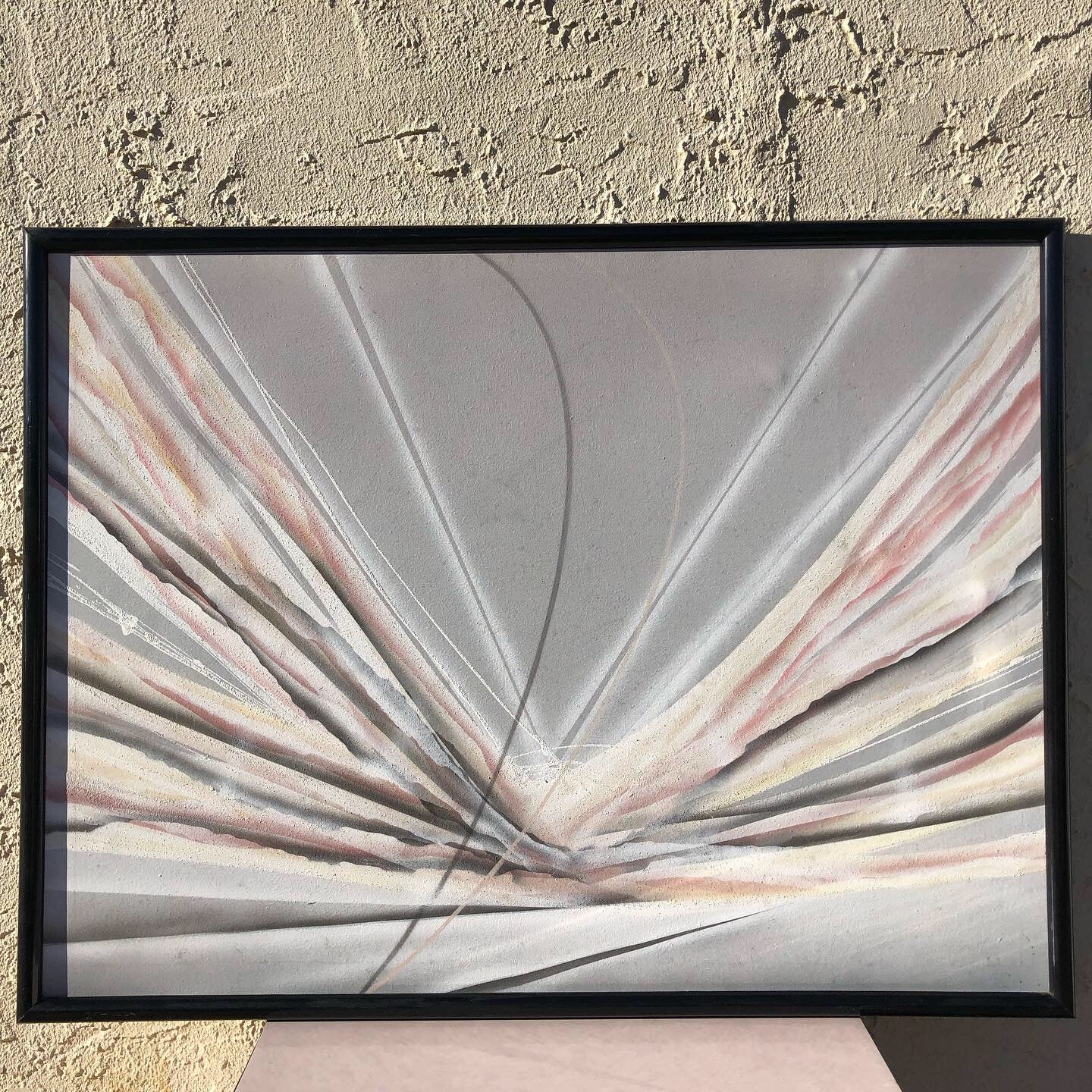 Framed Abstract Painting