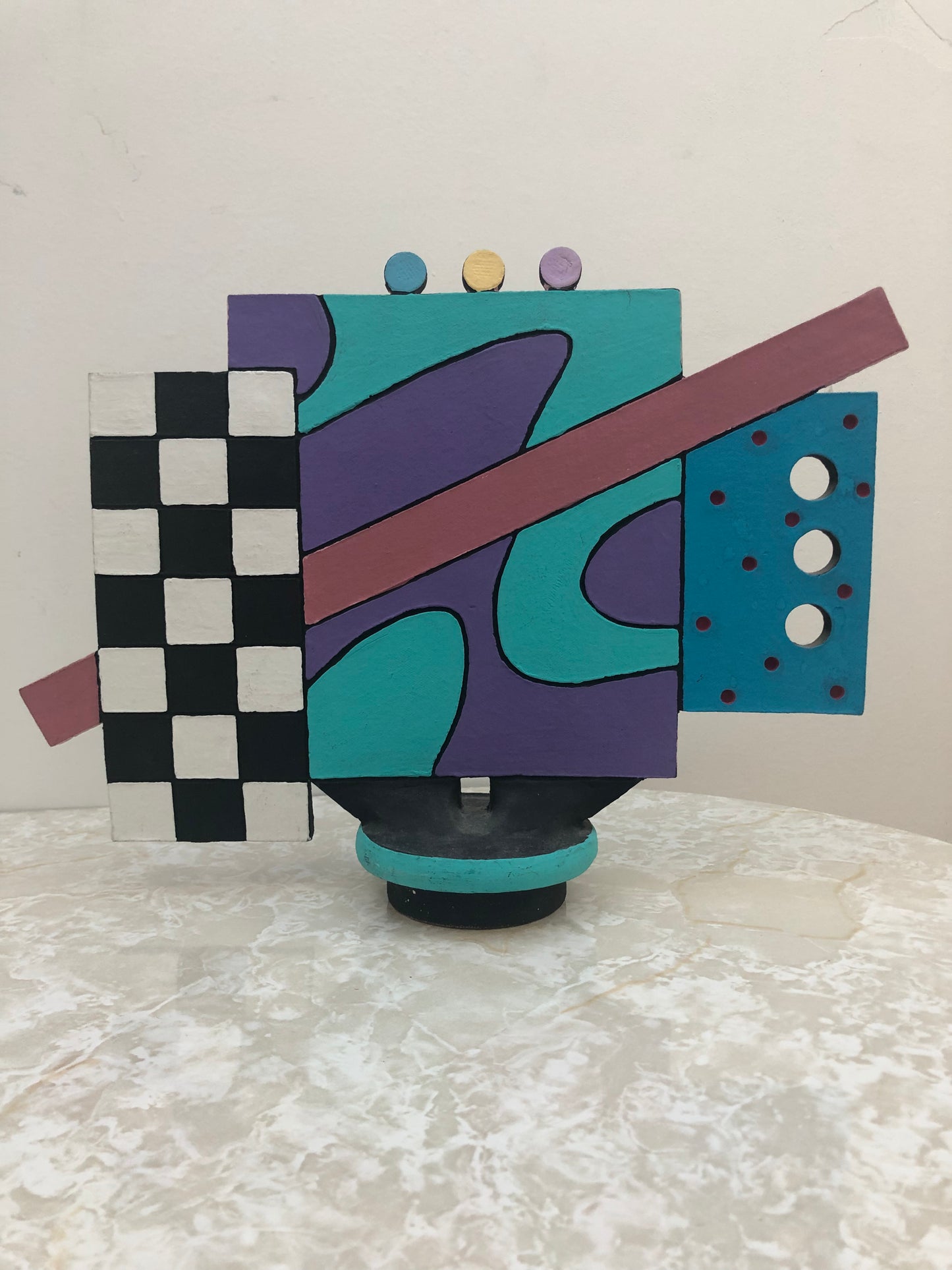 Memphis Style Sculpture