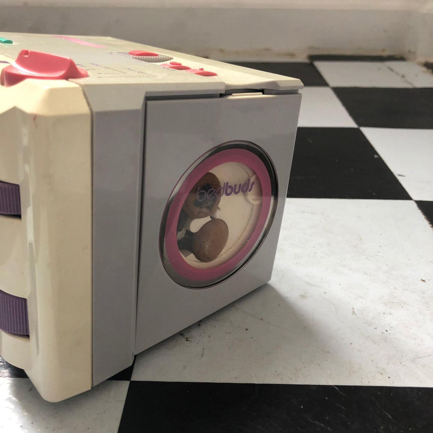 Vintage P’Jammer AM FM clock radio