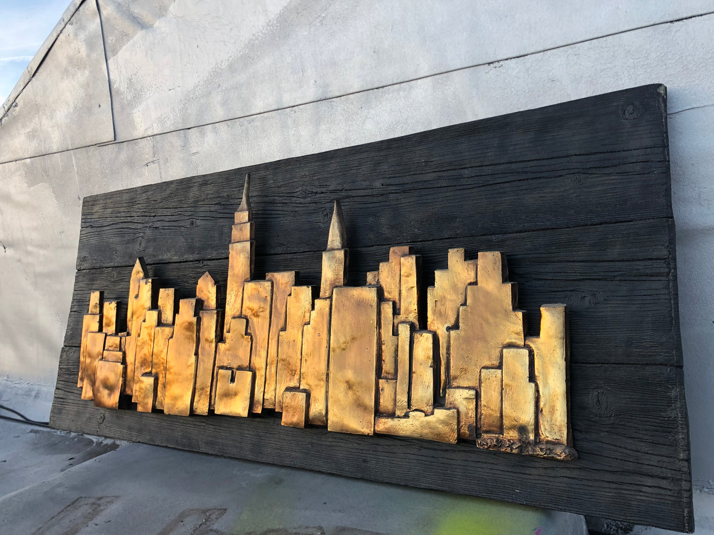 Large NYC Skyline Art