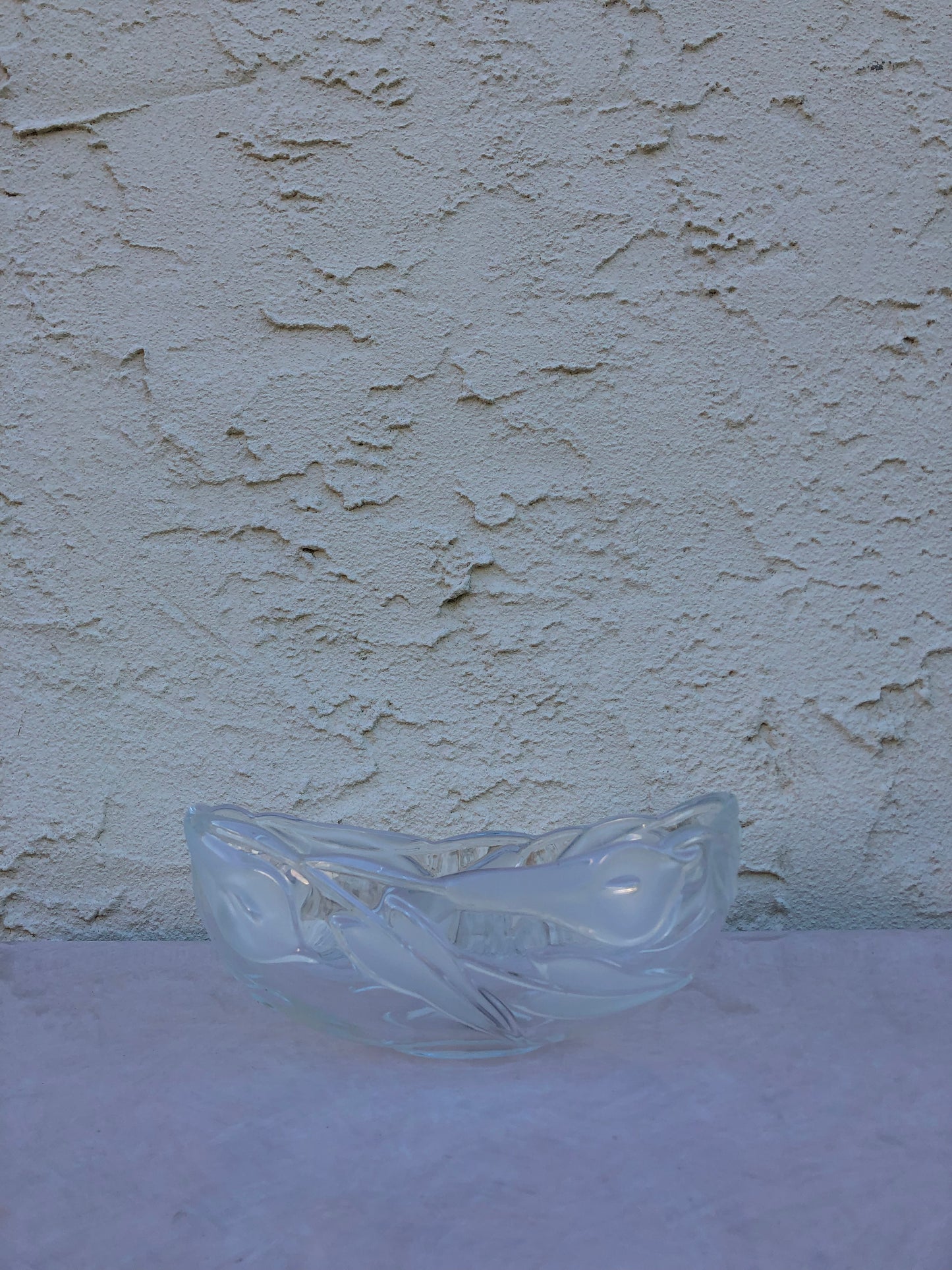 Mikasa Calla Lilly glass bowl